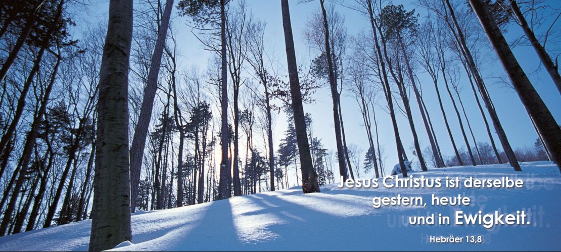 Verschneite Winterlandschaft, Alpenvorland, Österreich